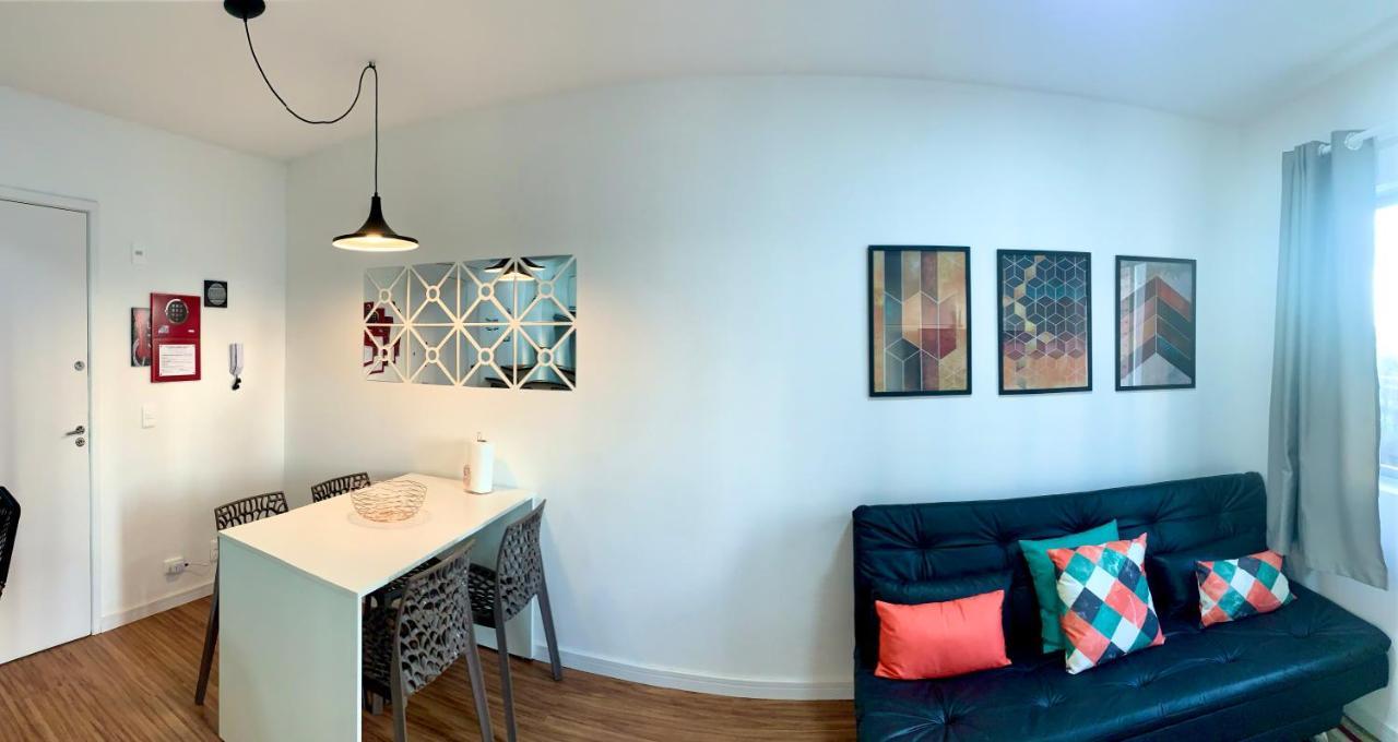 707- Apartamento Encantador, Amplo E Decorado, Quarto, Sala, Cozinha, Mobiliario Moderno, Cozinha Completa Com Utensilios , Excelente Vista Da Cidade E Localizacao Privelegiada No Bairro Bigorrilho كوريتيبا المظهر الخارجي الصورة